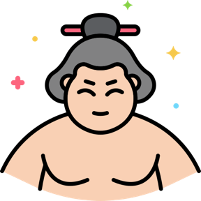 Basho Countdown sumo wrestler icon